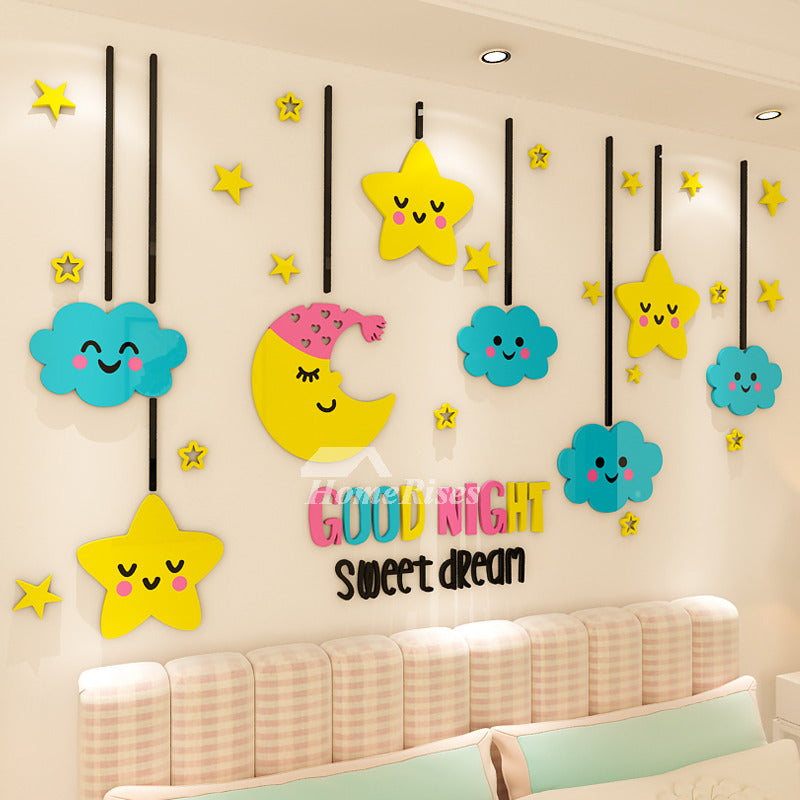 Good night wall art
