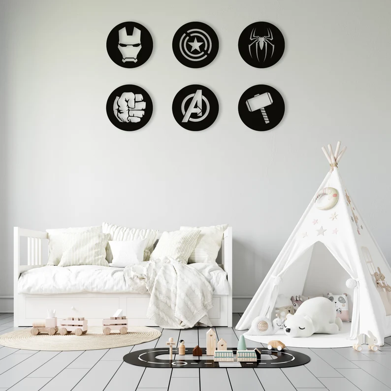 Avengers Heroes wall art