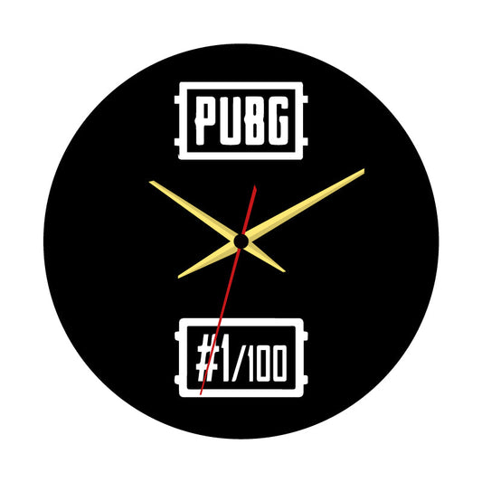 Pubg Acrylic Clock